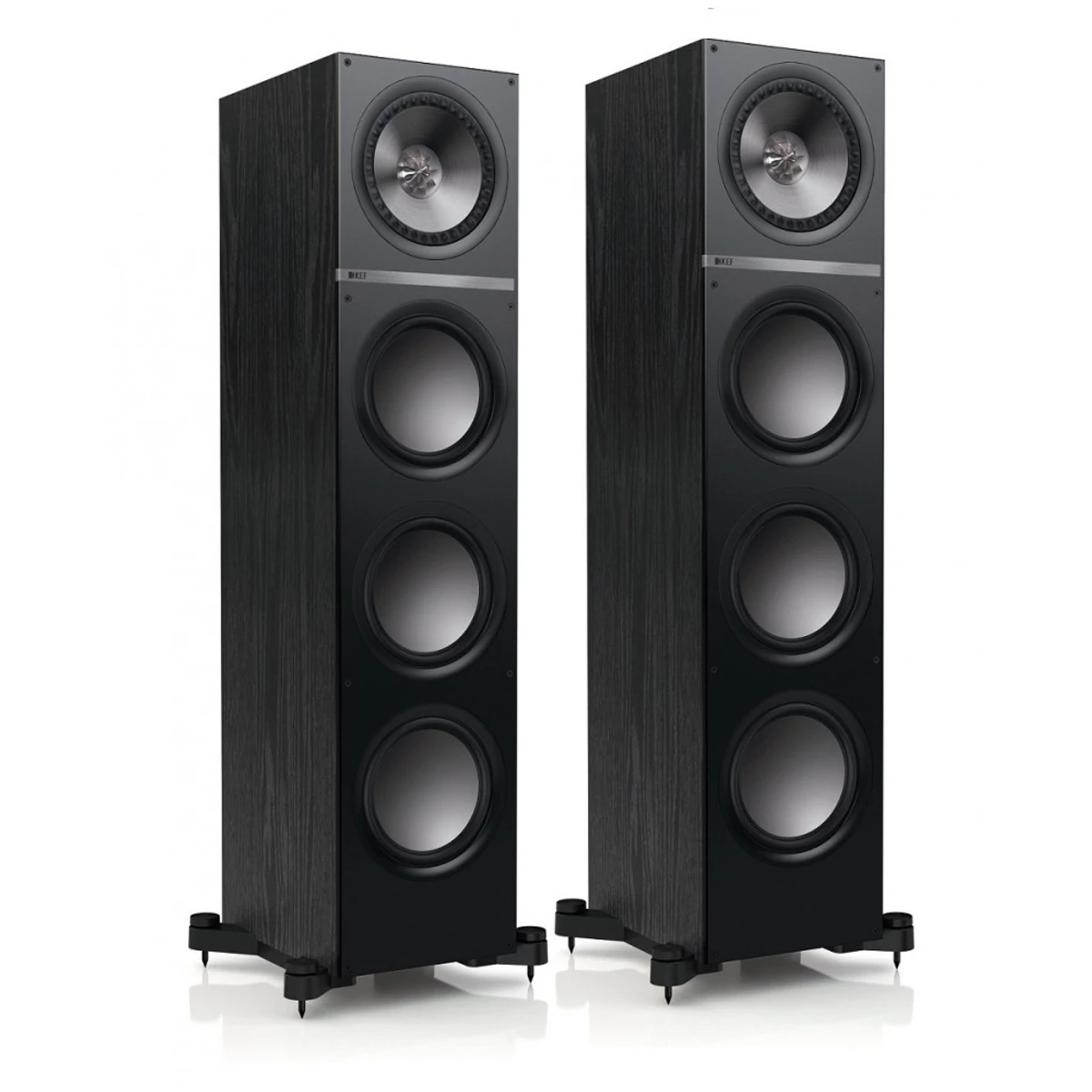 KEF Q700 frontsugárzó pár, fekete | ExtremeAudio HiFi szaküzlet