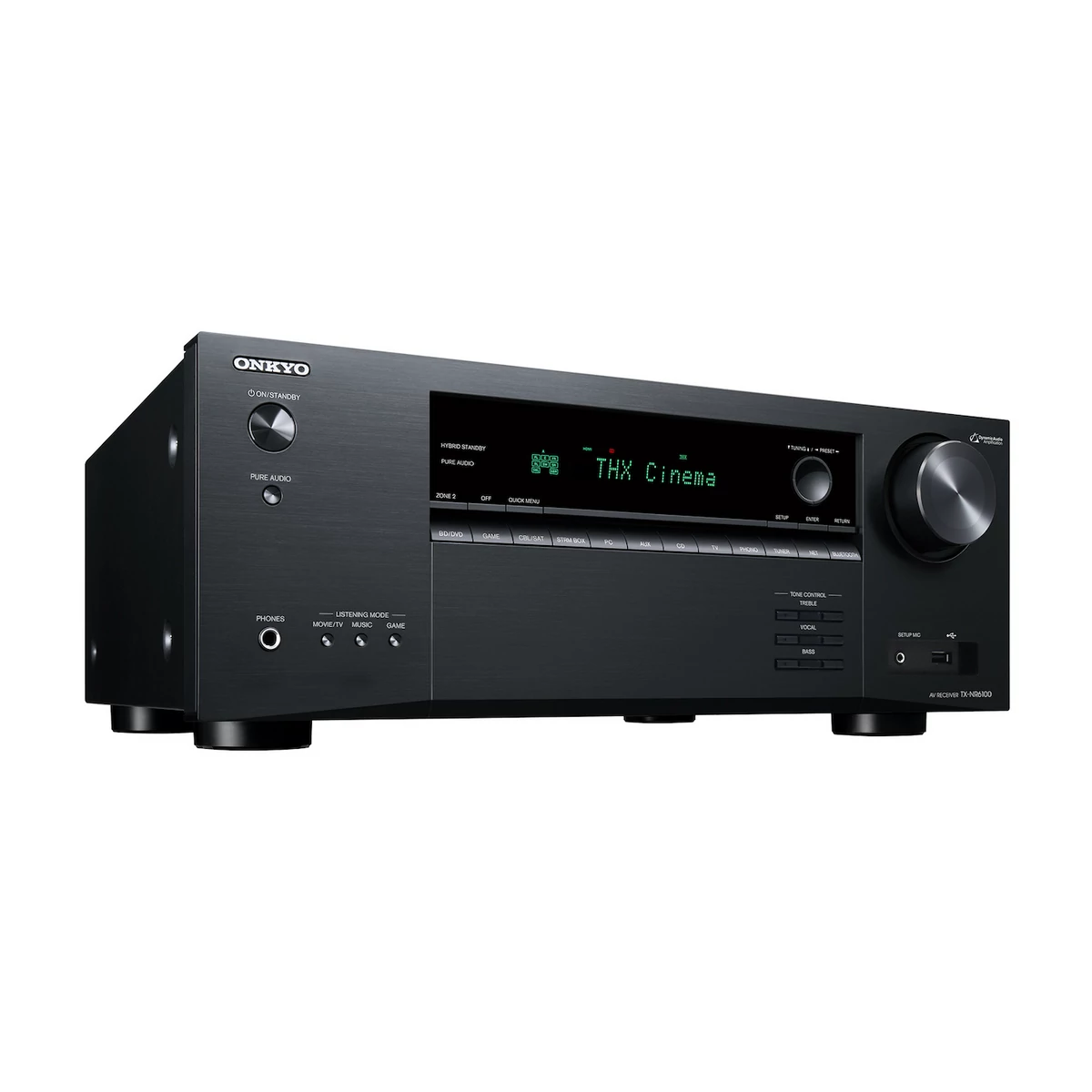 ONKYO TX-NR6100 7.2 THX házimozi erősítő, fekete | ExtremeAudio