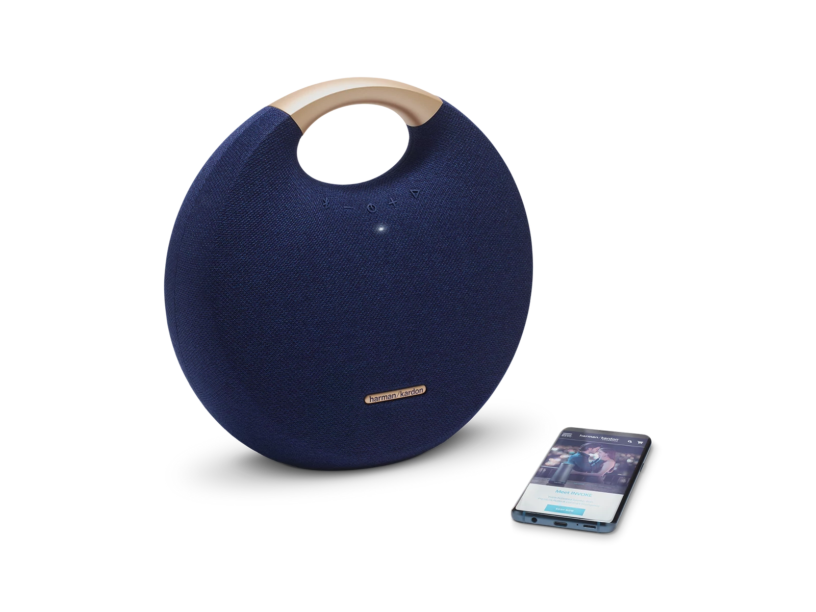 Harman Kardon Onyx Studio 5 hordozhato Bluetooth hangszoro kek ExtremeAudio premium HiFi webshop