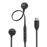 JBL TUNE 305C USB-C vezetékes fülhallgató, fekete