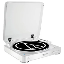 Audio-Technica AT-LP60BT Automata Lemezjátszó Bluetooth kapcsolattal - Fehér