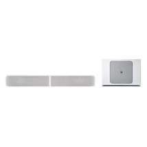 Bluesound PULSE SOUNDBAR+ + PULSE SUB+ szett, fehér