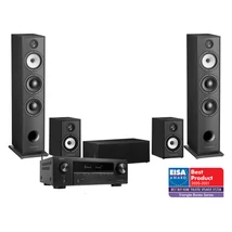 Denon AVR-X1700H + Triangle Borea BR08 5.0 hangsugárzó szett, fekete