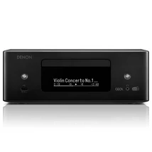 Denon RCD-N12 DAB sztereó CD/rádióerősítő, fekete