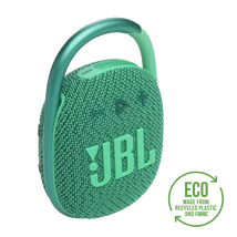 JBL Clip 4 ECO hordozható Bluetooth hangszóró, zöld