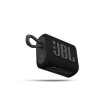JBL GO 3  hordozható bluetooth hangszóró, fekete