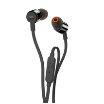 JBL T210 fülhallgató, fekete