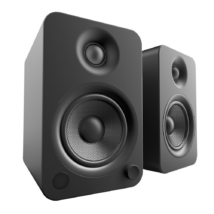 Kanto Audio YU4 Aktív Bluetooth hangfal, matt fekete