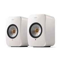 KEF LSX II Wireless polcsugárzó pár (Mineral White), fehér