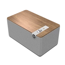 Klipsch The Three Plus Bluetooth hangszóró, dió