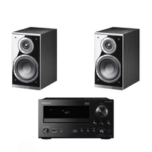 Onkyo CR-N765 fekete + Magnat Shadow 203 fekete polcsugárzó sztereó szett