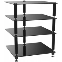 NorStone Bergen 2 HiFi állvány, fekete