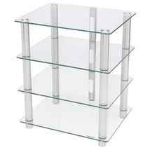 NorStone Epur 4 HiFi állvány, ezüst