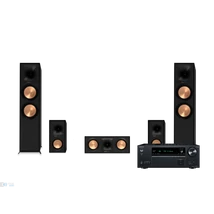 Onkyo TX-NR6100 + Klipsch R-800F 5.0 házimozi szett, fekete