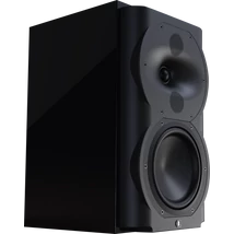 Perlisten R4b polcsugárzó, zongoralakk fekete