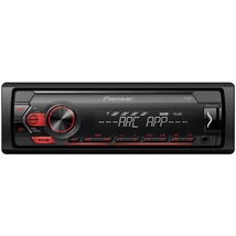 PIONEER MVH-S120UB USB/AUX autóhifi fejegység, piros kijelző