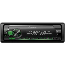 Pioneer MVH-S120UBG USB/AUX autóhifi fejegység, zöld kijelző