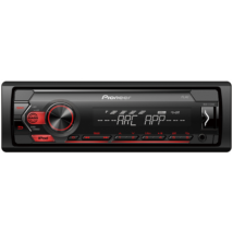 Pioneer MVH-S120UI USB/AUX autóhifi fejegység, piros kijelző
