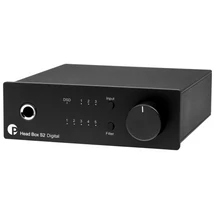 Pro-Ject Head Box S2 Digital - fejhallgató erősítő és DSD DAC, fekete (Bemutató darab)