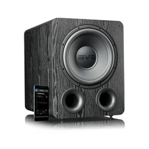 SVS PB-1000 Pro aktív mélysugárzó, fekete tölgy