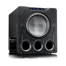 SVS PB-4000 aktív mélysugárzó, fekete tölgy