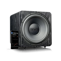 SVS SB-1000 Pro aktív mélysugárzó, fekete tölgy