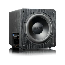 SVS SB-2000 Pro aktív mélysugárzó, fekete tölgy