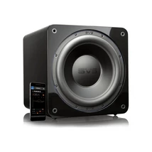 SVS SB-3000 aktív mélysugárzó, magasfényű fekete