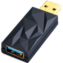 iFi Audio iSilencer+ AA USB 3.0 A -&gt; USB 3.0 A M/F zavarszűrő fekete