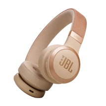 JBL Live 670NC Bluetooth fejhallgató, homok