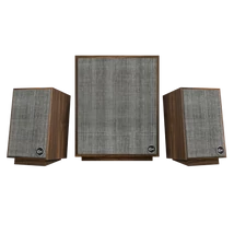 Klipsch PROMEDIA HERITAGE 2.1 BT multimédia hangszóró, dió (bemutató darab)