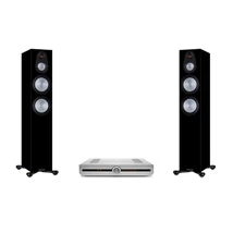Roksan Attessa streaming, hálózati erősítő + Monitor Audio Silver 300 7G sztereó szett