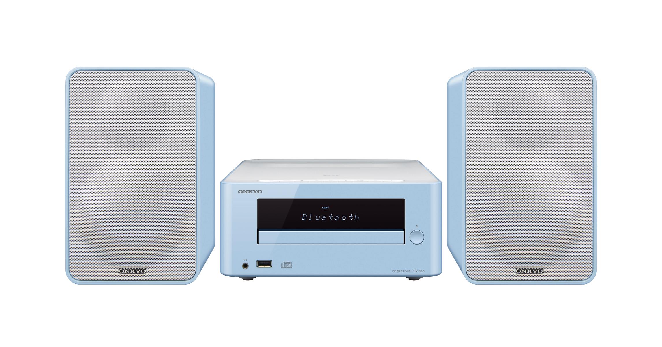 Onkyo CS265 CDrádióerősítő mini rendszer, világoskék ExtremeAudio
