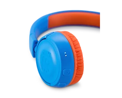 JBL JR300 BT vezeték nélküli gyerek fejhallgató, kék-narancs