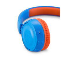 Kép 4/5 - JBL JR300 BT vezeték nélküli gyerek fejhallgató, kék-narancs