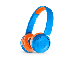 JBL JR300 BT vezeték nélküli gyerek fejhallgató, kék-narancs