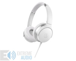 Kép 1/3 - Audio-technica ATH-AR3iS hordozható fejhallgató, fehér