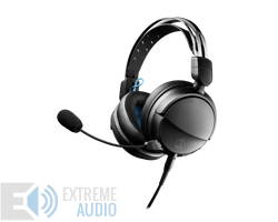 Kép 1/6 - Audio-Technica ATH-GL3 zárt gamer fejhallgató, fekete