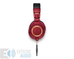 Kép 2/12 - Audio-Technica ATH-M50XRD fejhallgató, piros
