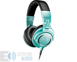 Audio-Technica ATH-M50X fejhallgató,  jégkék