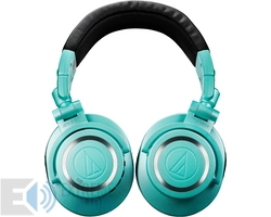 Kép 4/5 - Audio-technica ATH-M50XBT2 Bluetooth fejhallgató (Ice Blue), jégkék