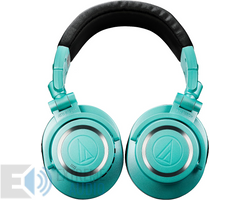 Kép 4/5 - Audio-technica ATH-M50XBT2 Bluetooth fejhallgató (Ice Blue), jégkék