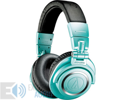 Kép 1/5 - Audio-technica ATH-M50XBT2 Bluetooth fejhallgató (Ice Blue), jégkék