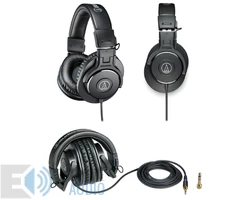 Audio-Technica ATH-M30X fejhallgató, fekete