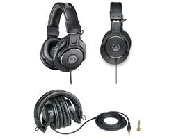 Audio-Technica ATH-M30X fejhallgató, fekete