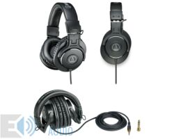 Kép 3/3 - Audio-Technica ATH-M30X fejhallgató, fekete