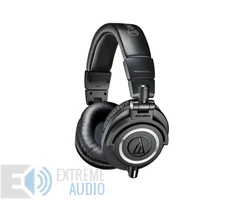 Audio-Technica ATH-M50X fejhallgató, fekete