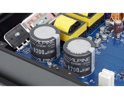 ALPINE R-A60F Digitális 4-csatornás erősítő