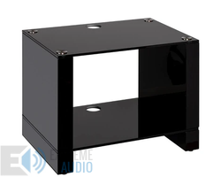 Kép 1/2 - Blok STAX 450X állvány, fekete oldal, fekete üveg (2 polc)