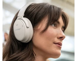 Bose QuietComfort® 45 aktív zajszűrős fejhallgató, fehér